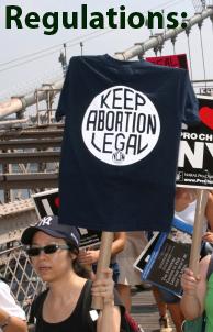 Regulations keep abortion legal