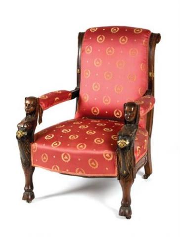 Romney stub chair