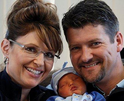 Sarah Palin, Todd and child